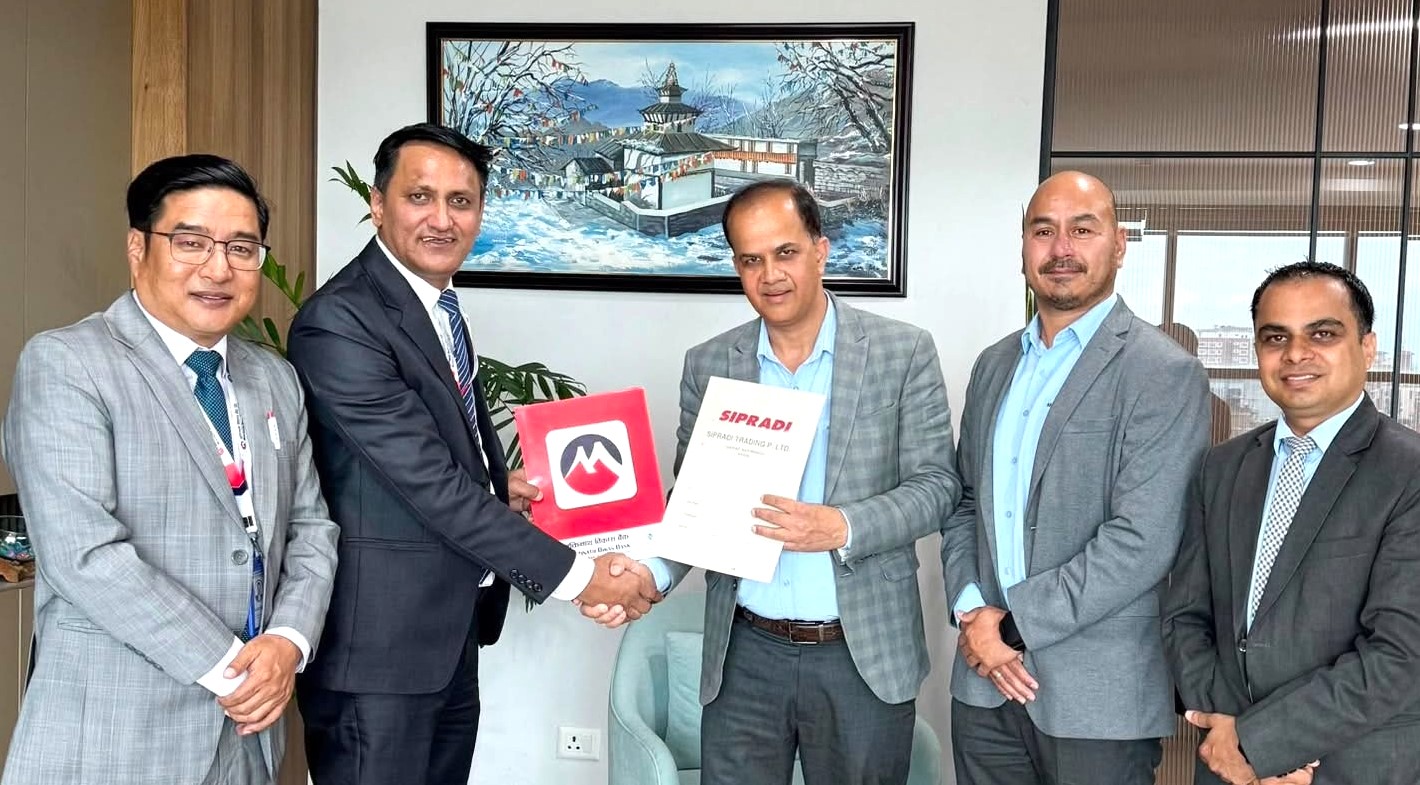 मुक्तिनाथ विकास बैंक र सिप्रदी ट्रेडिङबीच व्यावसायिक सम्झौता, आइसिइ सवारी साधनमा ७० प्रतिशतसम्म फाइनान्सिङ